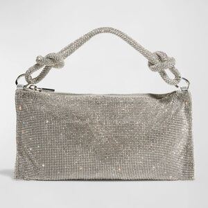 Cult Gaia Hera Nano Knotted Embellished Shoulder Bag